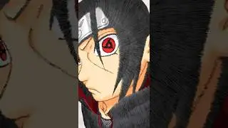 Would Itachi LOSE to Might Guy? #naruto #itachi #akatsuki #shorts