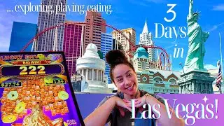 3 Days in Las Vegas: Exploring Sin City! | Fine Dining | Gambling | Performances | Relaxation