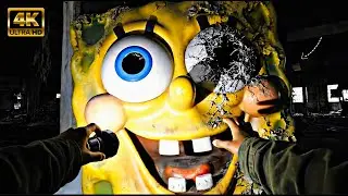They FOUND the ABANDONED SpongeBob Characters in the DARK!! 😱 (POV Found Footage)