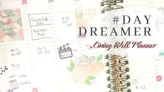Plan with Me | Living Well Planner | Daydreamer