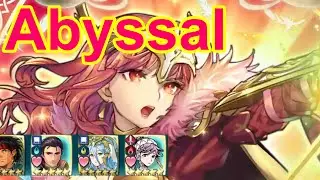 [FE Heroes][Free Play] Celica:Queen of Valentina Abyssal MOST QUICKLY clear！