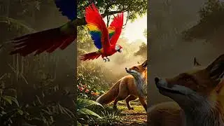 A fox fused with a parrot&hellip; now it spreads colorful wings! 🦊🦜🔥