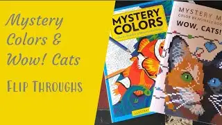 Mystery Colors by Joe Bartos & Wow! Cats by Belba Family - Flip Throughs