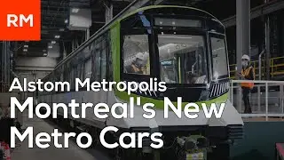 North America's Newest Metro Train | Alstom Metropolis | Montreal REM