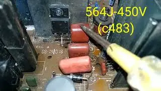 Output section PF capacitor value Details in Sansui, Videocon, Akai, Philips CRT TV.