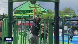 New playground on Summerfest grounds | FOX6 News Milwaukee