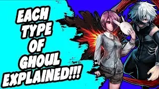 Every Type of Ghoul Explained From Tokyo Ghoul