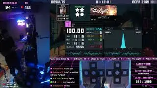 trying to quint an ITG 11 for 30 minutes... 🤔 (The Light by mute).... I GOT IT!