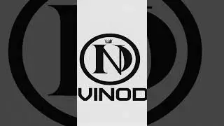 VINOD name brand logo 😱🔥🙄#shorts #youtubeshort #logodesign