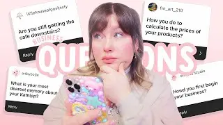 SMALL BUSINESS Q&A & TIPS ✨ WHATS HAPPENING WITH THE CAFE? Answering your Questions!