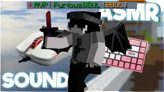 Aesthetics| Keyboard + Mouse ASMR Sounds #4 | Gamster Bedwars