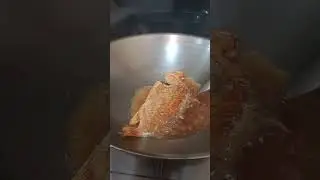 Fried fish #asmr #satisfyingvideo #fish #shortvideo #viralvideo