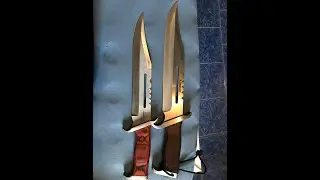 Rambo 3 Messer original signierte Edition & gef&auml;lschte China Version