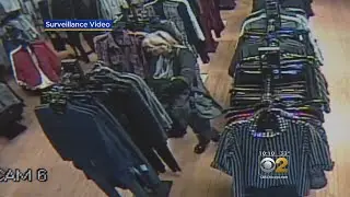 Watch: Woman Lifts High-End Fashion