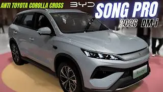 BYD SONG PRO 2026  va directo contra el COROLLA CROSS 🔥⚡