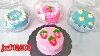 Lunch box cake jual 10.000 || mini cake kukus || ide jualan makanan