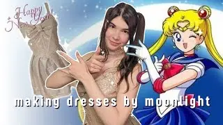 I Made a Sailor Moon inspired NYE Dress in 1 Day
