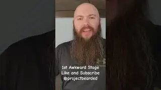 1st Awkward Stage of a Yeard #bearding #beard #beards #beardstyle #menshealth #barber #beardcare