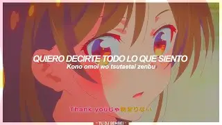 Kanojo, Okarishimasu Season 3 ED. Full | End Roll - Sub Español『AMV』ϟ