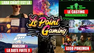 ACTU GAMING (16/01): PHOTO LARA CROFT! Fallout Shelter cast ! Date Forza 6, LEGO POKEMON, INAZUMA...