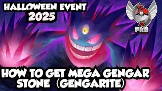 HALLOWEEN EVENT 2025 | HOW TO GET GENGARITE | MEGA GENGAR STONE | POKEMON REVOLUTION ONLINE