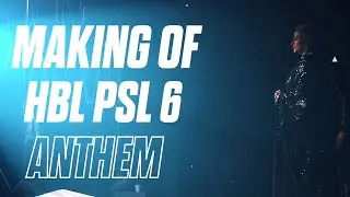 Groove Mera | BTS | Making Of HBL PSL 6 2021 Anthem