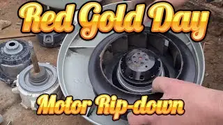 E190 Red Gold Day Motor Rip down, Gold Pin Stacking , Devil forge copper gold silver platinum
