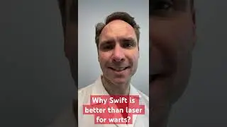 Why Swift is better than laser treatment for warts? #centralmasspodiatry #doctor #drpelto #swift