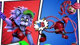 ROXY VS MOMMY LONG LEGS | CARTOON BATTLE