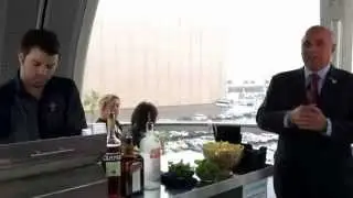 High Roller Monkey Shine Cocktail by Tony Abou-Ganim Vegas Uncork'd