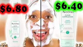 Aveeno Clear Complexion Foaming Cleanser vs. Aveeno Clear Complexion Cream Cleanser