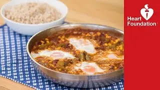 Chilli beans with eggs recipe | Heart Foundation NZ