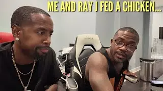 ME AND RAY J FED A CHICKEN...A MCDONAL'S CHICKEN NUGGET | VLOGMAS DAY 8