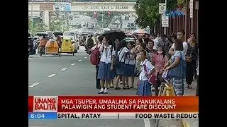 UB: Mga tsuper, umaalma sa panukalang palawigin ang student fare discount