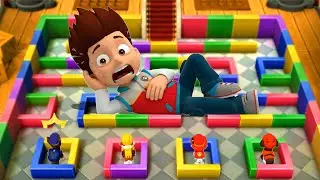 Mario Party [9+10] All Boss Battles Minigames - Chase VS Rubble VS Marshall VS Zuma. Who Win?