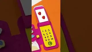 DIY Paper Phone ➕ Fun Addition Game📱🎲