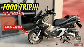 Food Trip sa SOMEDAY CAFE | Honda ADV 160