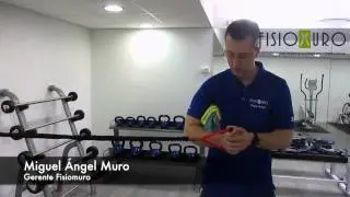 Fisiomuro Ejercicios excentricos de los manguitos rotadores internos del hombro