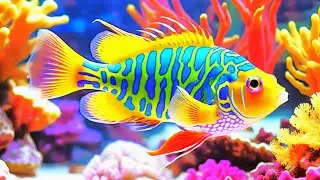 The Best 4K Aquarium - Dive Into The Mesmerizing Underwater Realm, Sea Jellyfish, Coral Reefs