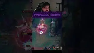 Pinkward&rsquo;s Shaco Isn&rsquo;t Normal 🤡🤡 #leagueoflegends #pinkward