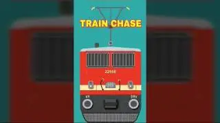 Train chase, Indian railways.