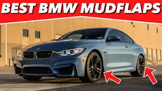 How To Install BMW MUD FLAPS & WHY! #tommyLgarage - BMW M3/M4 F80 F82 F83 F87 F30 G80 G82