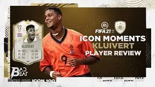 (92) ICON MOMENTS KLUIVERT PLAYER REVIEW - FIFA 21 ULTIMATE TEAM