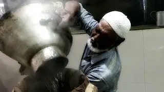 Hyderabad Irani Tea by 85years old man |  Charminar Chai | Amazing Indian Street Food