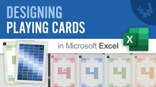 Создание игральных карт в Excel