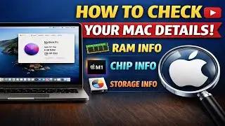 How to Find MacBook Details | RAM, Processor, Storage (Easy Guide)