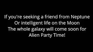 Jared Gimbel - Alien Party Time (Lyrics Video)