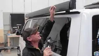Installing a Thule Awning on a VW T6 fitted with a Reimo Multirail