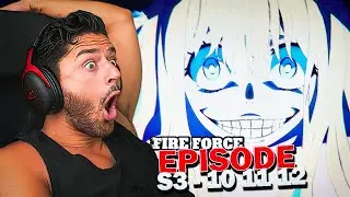 C'EST QUOI CETTE DINGUERIE ???! FIRE FORCE SAISON 3 EPISODE 10 11 12 FINAL REACTION FR !