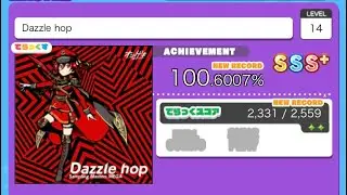 【maimaiでらっくす】Dazzle hop でらっくす譜面 MASTER 初SSS+ 